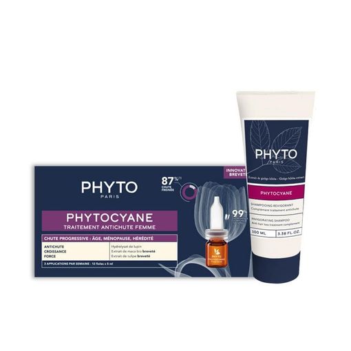 PHYTOCYANE DONNA CADUTA PROGRESSIVA + SHAMPOO SET 2 pz