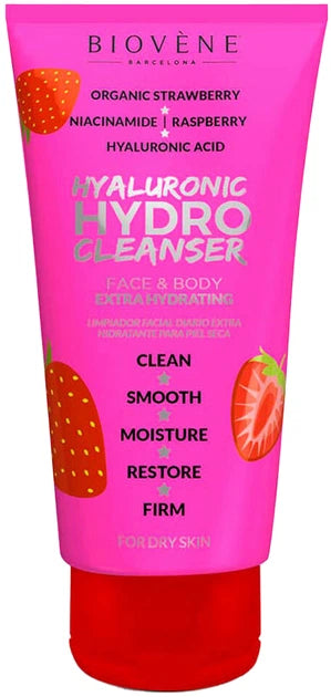 BIOVÈNE HYALURONIC HYDRO CLEANSER face & body extra hydrating 200 ml