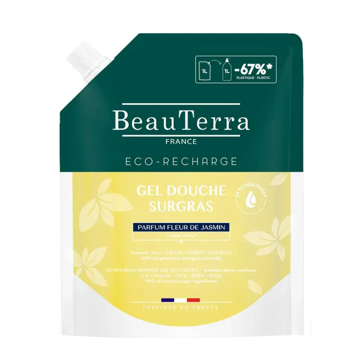 BEAUTERRA HUILE DE DOUCHE tangerine orange 750 ml