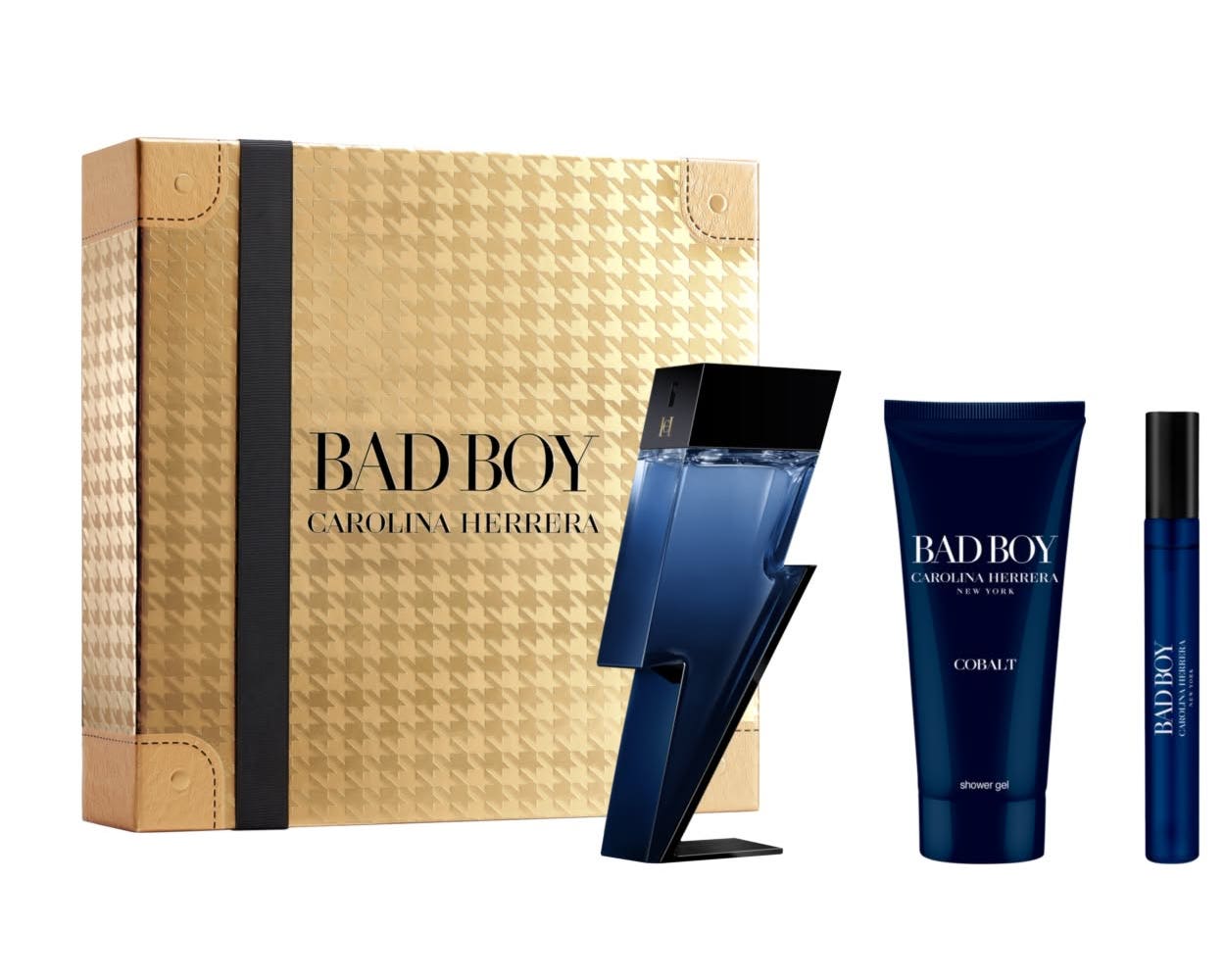 CAROLINA HERRERA BAD BOY COBALT set da 3 pezzi