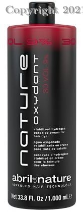 ABRIL ET NATURE NATURE OXYDANT crème oxydante au peroxyde d'hydrogène 30Vol. 1000 ml