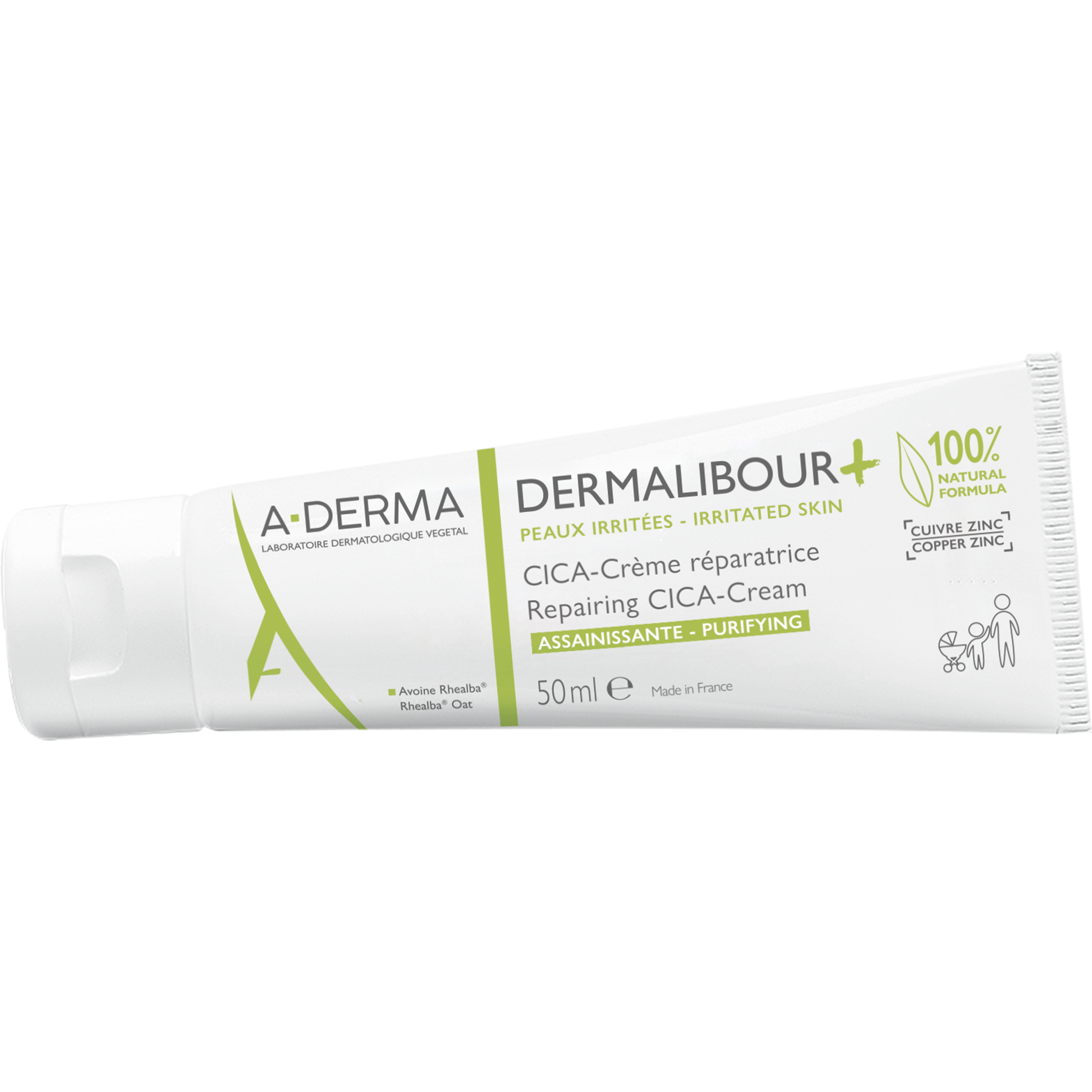 A-DERMA DERMALIBOUR+ cica-crema reparadora 50 ml