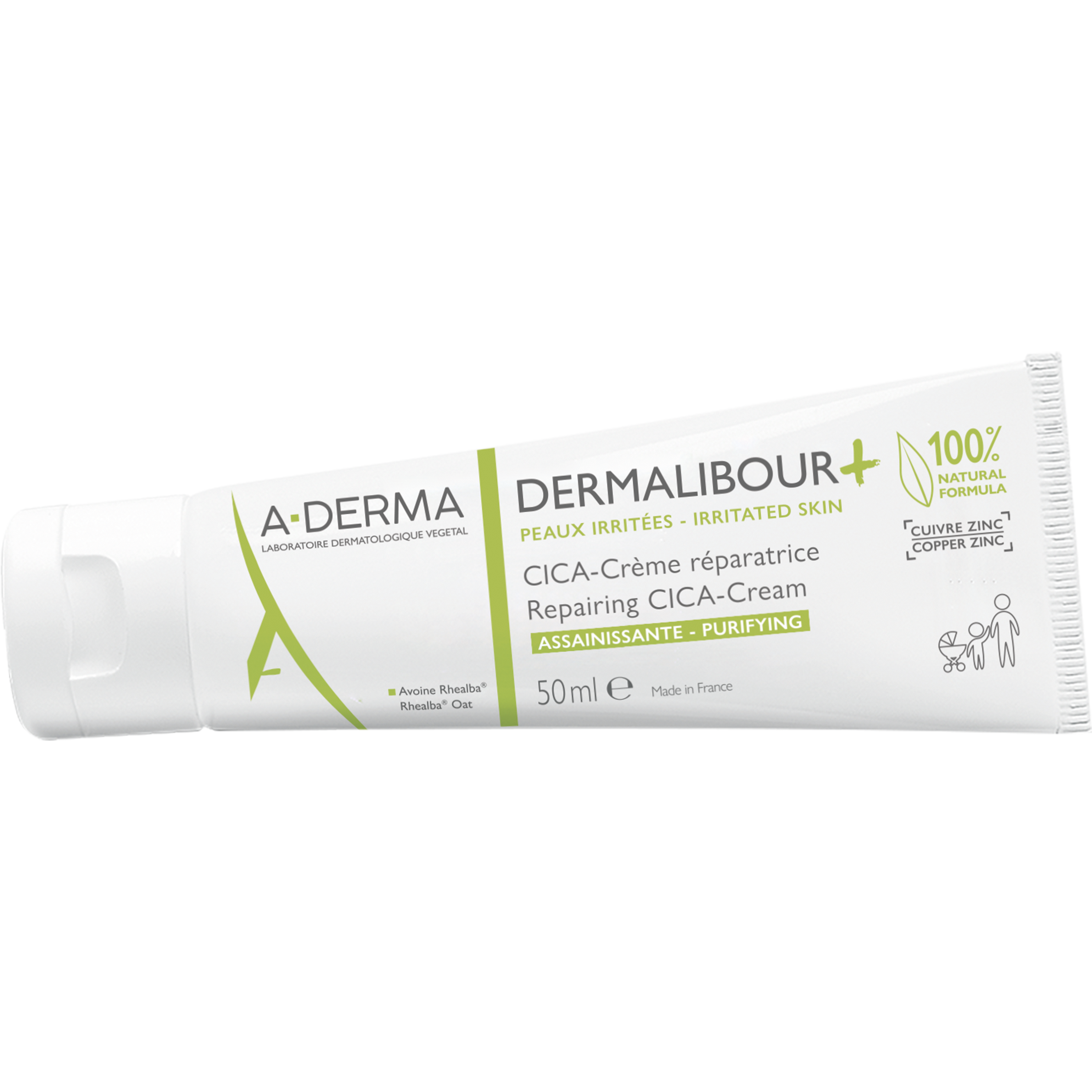 A-DERMA DERMALIBOUR+ cica-crema reparadora 50 ml