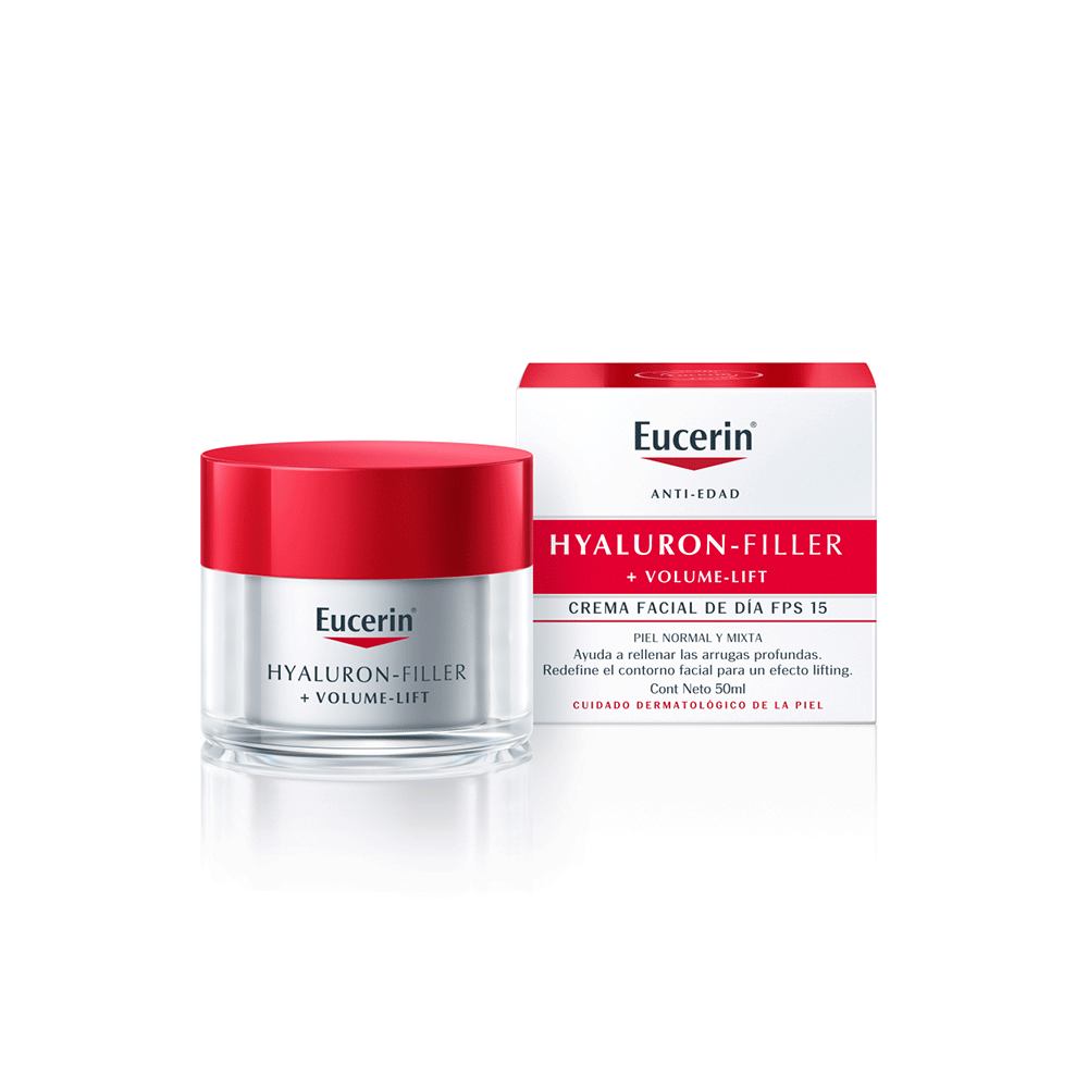 EUCERIN HYALURON FILLER + ELASTICITY Soin de Jour SPF 15 Peaux Normales à Mixtes 50 ml