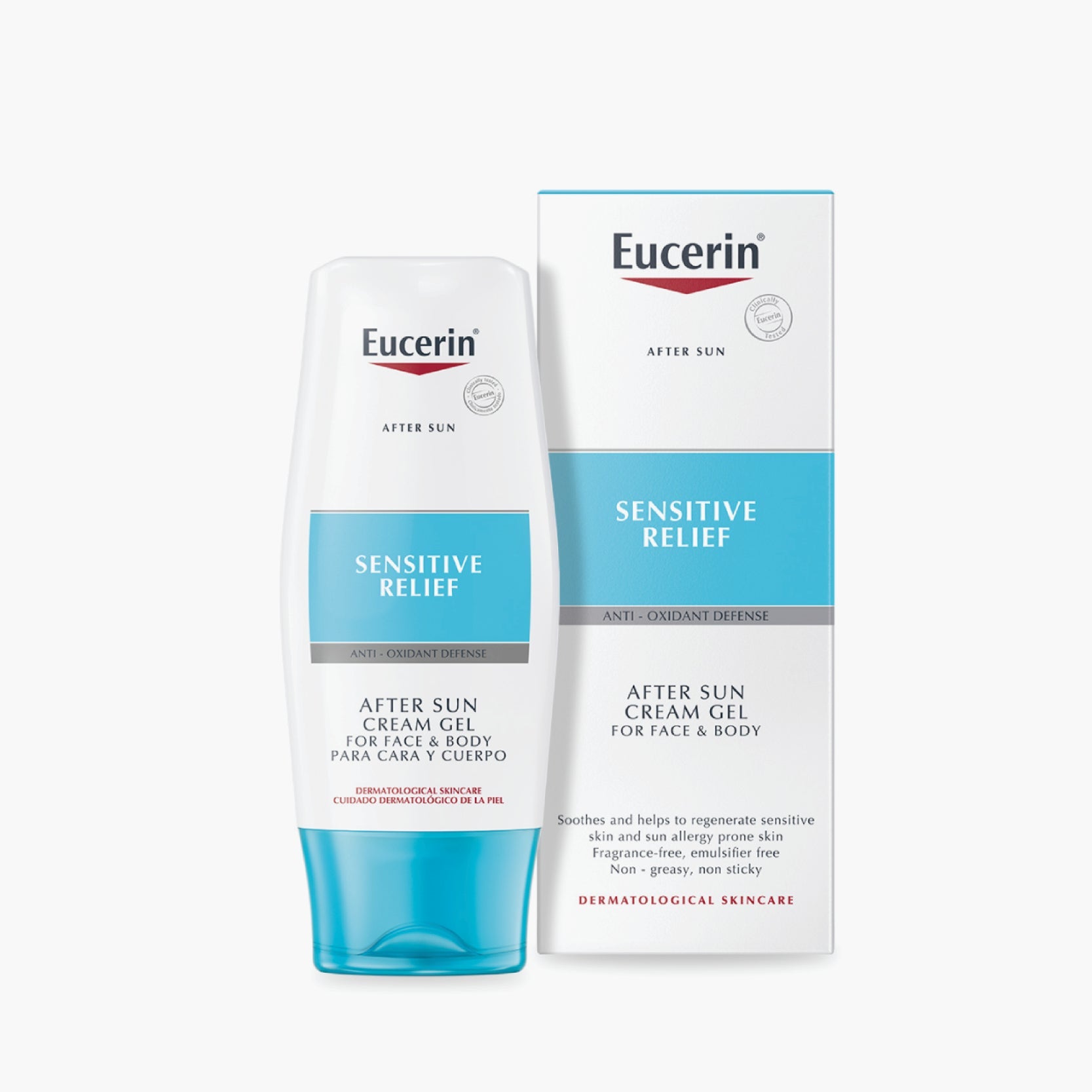 EUCERIN SUN PROTECTION aftersun sensitive relief gel-crema 200 ml