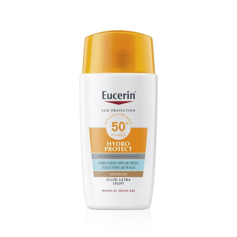 EUCERIN SUN PROTECTION HYDRO PROTECT Fluido Colorato SPF50+ #Medium 50 ml