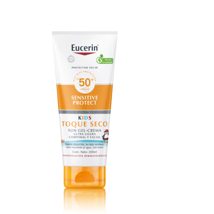 EUCERIN SUN PROTECTION SENSITIVE PROTECT CRÈME-GEL ENFANTS SPF50+ 200 ml