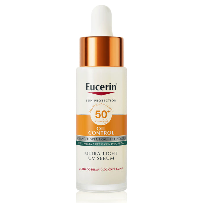 EUCERIN SUN FACE OIL CONTROL UV siero ultraleggero SPF50+ 30 ml