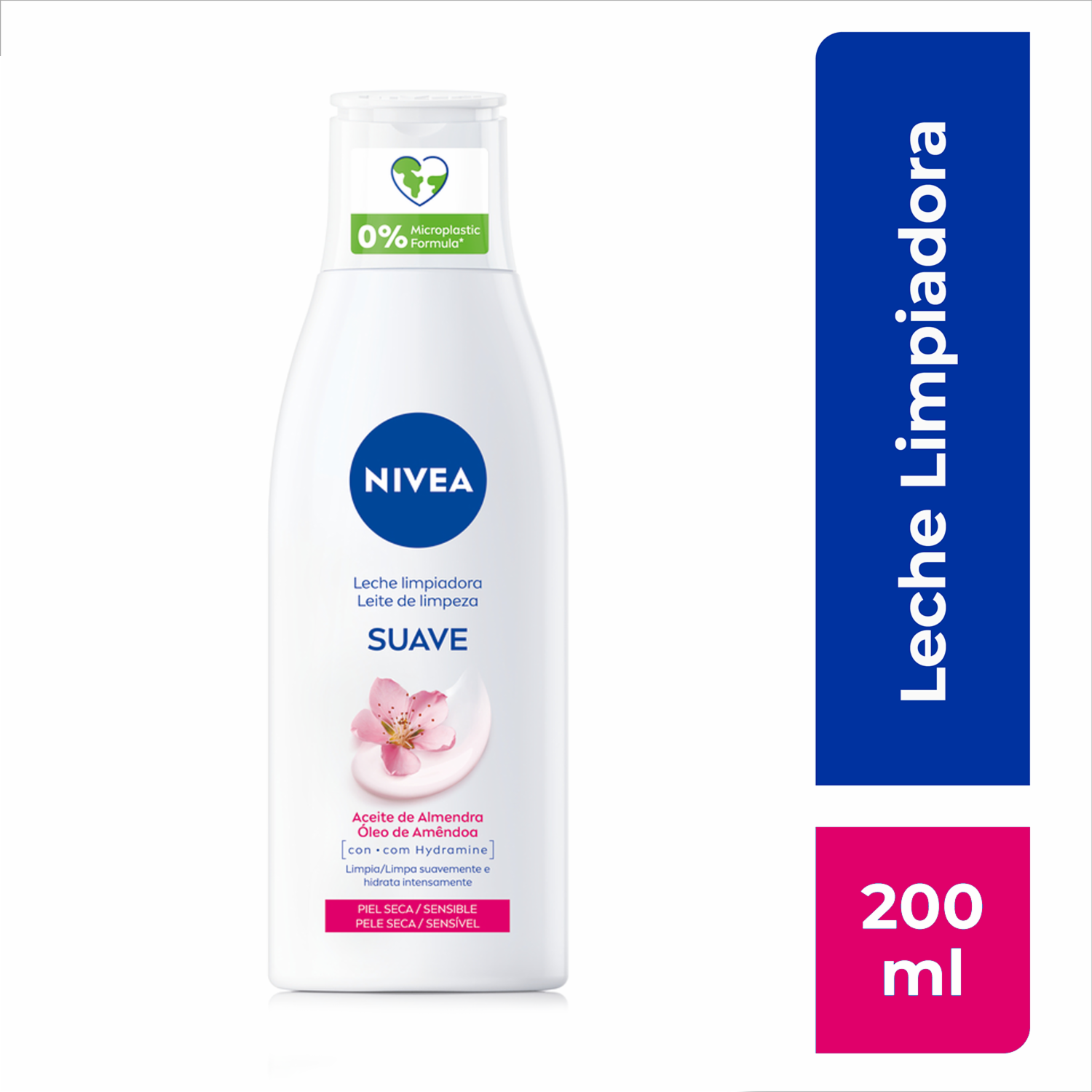 NIVEA LAIT DÉMAQUILLANT doux FPS 200 ml