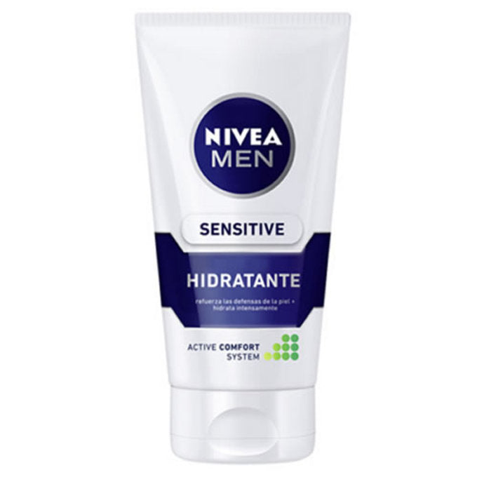 NIVEA MEN SENSITIVE Fluide Hydratant Protecteur 0% alcool FPS15 75 ml