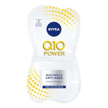 NIVEA Q10 POWER maschera anti-età 2 x 7,5 ml