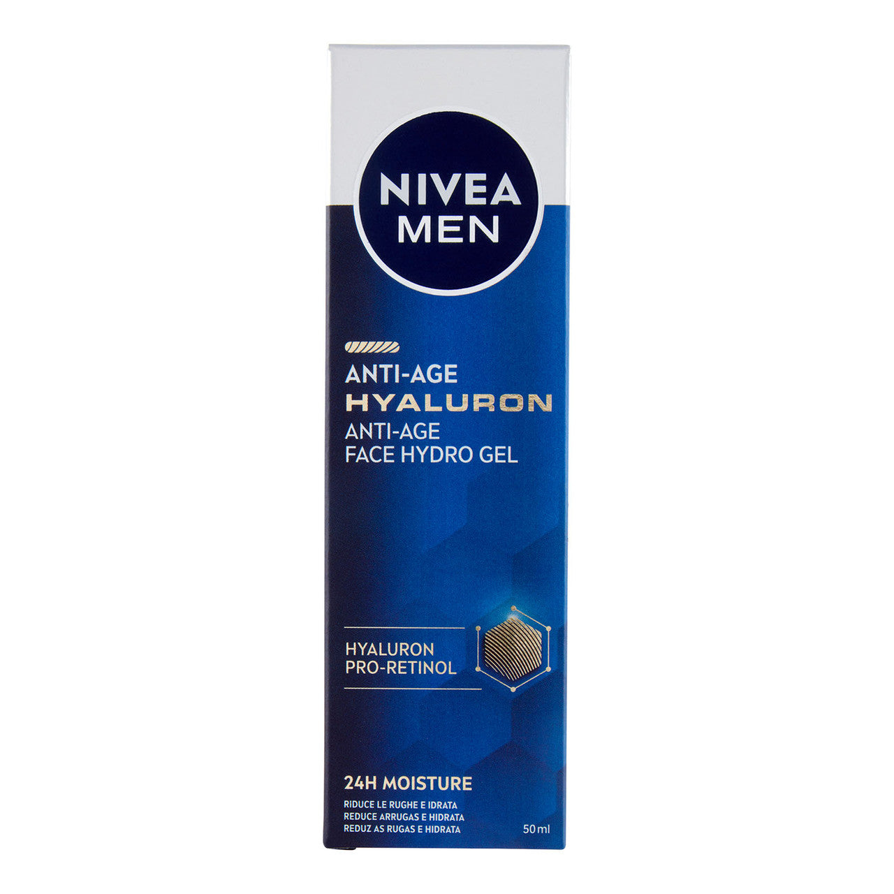 NIVEA MEN ANTI-ETÀ HYALURON gel viso idratante 50 ml