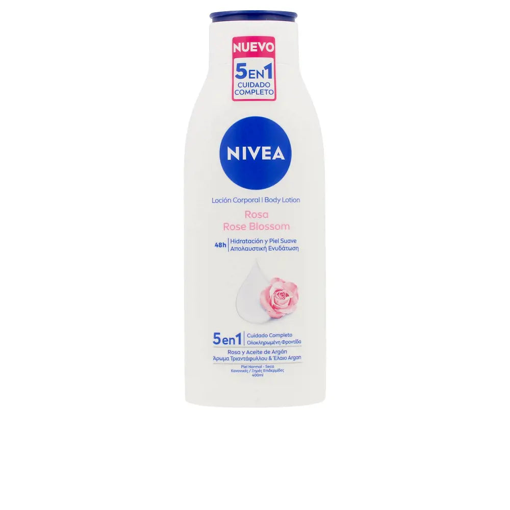 Latte corpo NIVEA ROSE BLOSSOM 5 in 1 400 ml