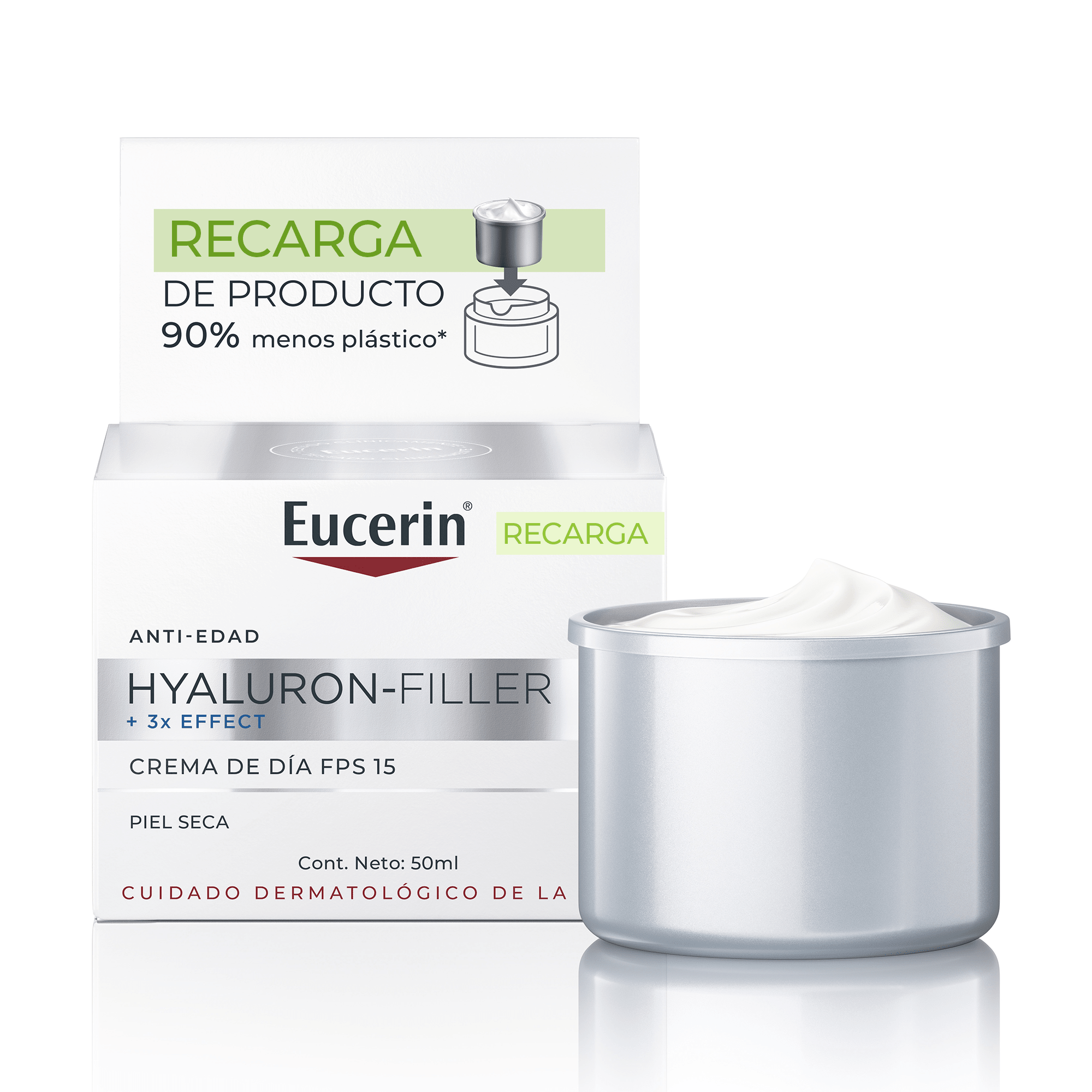 EUCERIN HYALURON-FILLER giorno pelle secca SPF15 ricarica 50 ml