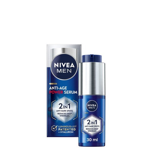 NIVEA MEN LUMINOUS 360º SÉRUM PUISSANCE 2 en 1 30 ml