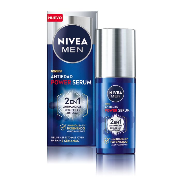 NIVEA MEN LUMINOUS 360º SÉRUM PUISSANCE 2 en 1 30 ml