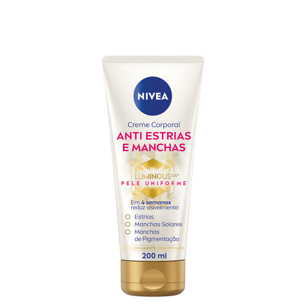 NIVEA LUMINOUS 630º ANTI-MACCHIE crema corpo anti-smagliature 200 ml