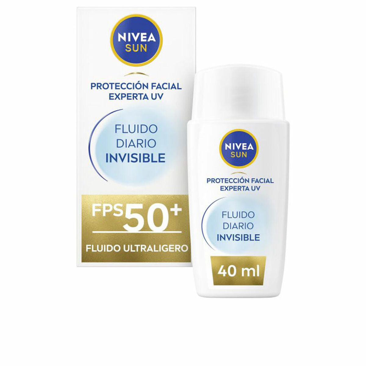 NIVEA SUN FLUIDE INVISIBLE QUOTIDIENNE FPS50+ 40 ml