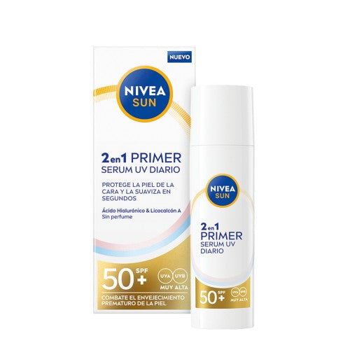 NIVEA SUN PRIMER sérum quotidien UV SPF50+ 30 ml