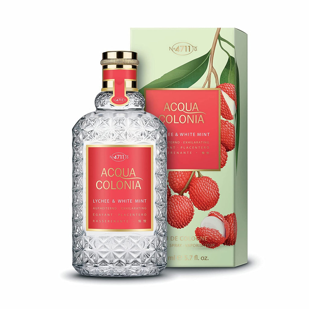 4711 ACQUA COLONIA LITCHI & MENTA BIANCA acqua di colonia spray 170 ml