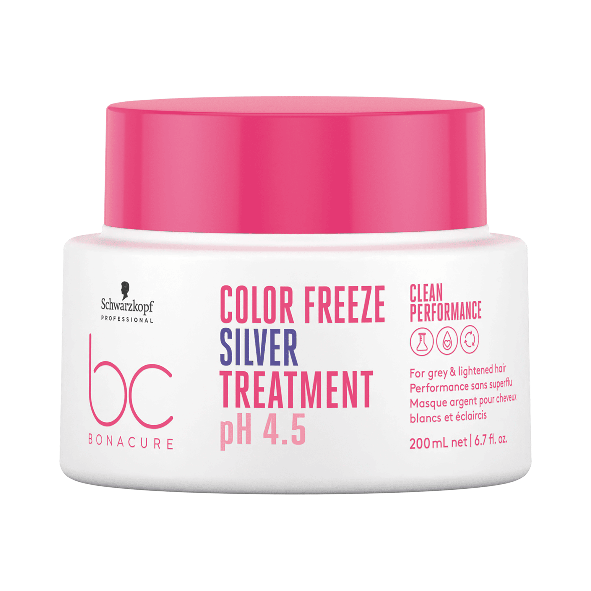 SCHWARZKOPF BC COLOR FREEZE trattamento argento 200 ml