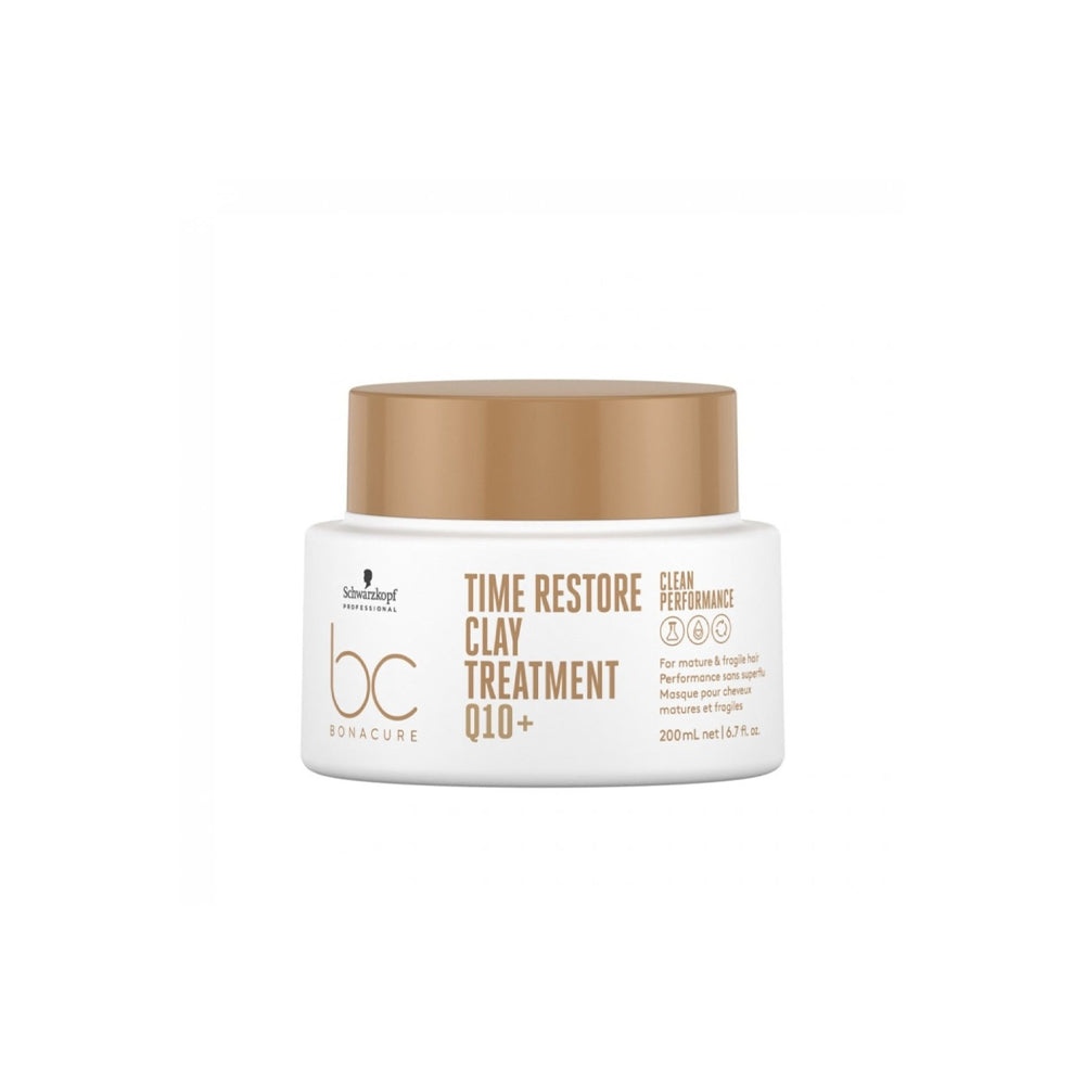 SCHWARZKOPF BC TIME RESTORE Q10+ clay treatment 200 ml