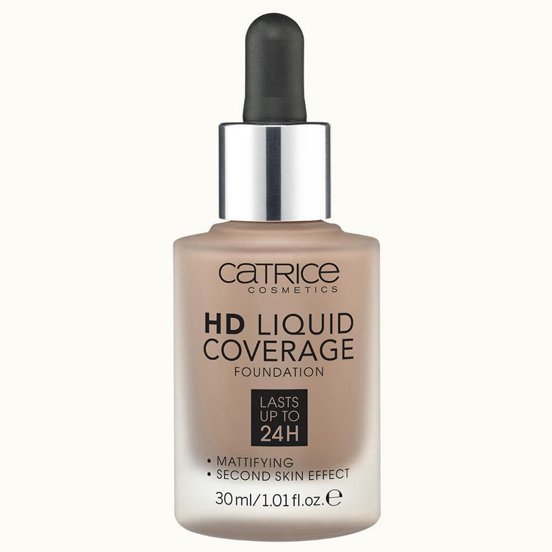 CATRICE FONDOTINTA LIQUIDO HD COVERAGE LUNGA DURATA FINO A 24 ORE #050-rosy ash 30 ml