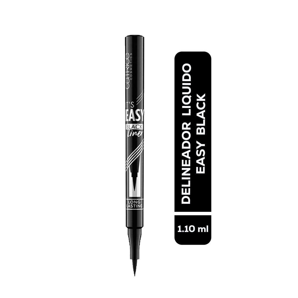 CATRICE IT'S EASY liner long lasting #010-Blackest black