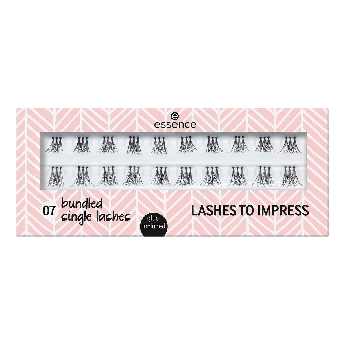 CIGLIA FINTE ESSENCE LASHES TO IMPRESS #07 20 pz