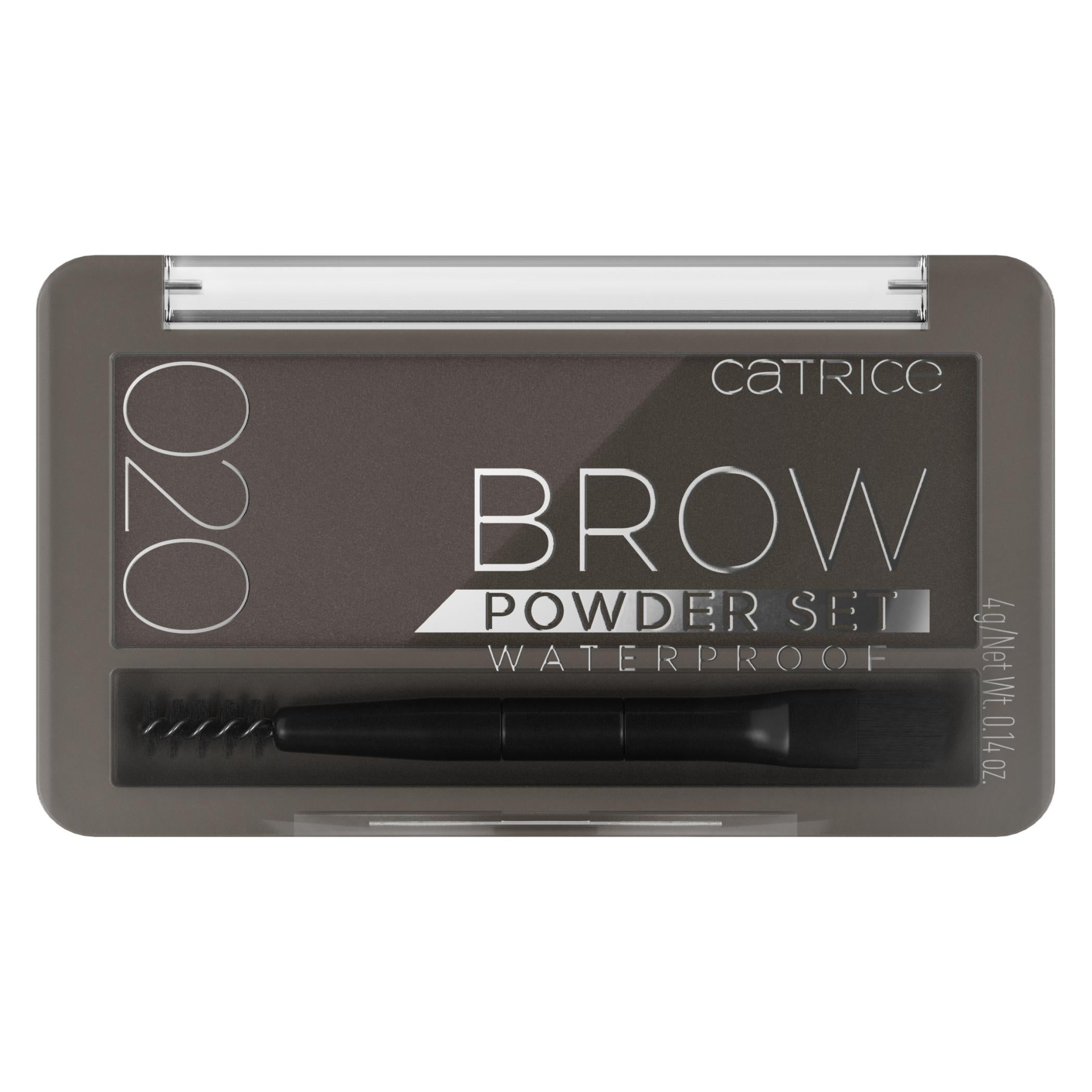 CATRICE BROW powder set waterproof #020-brown 4 g