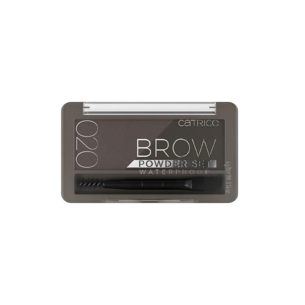 CATRICE BROW powder set waterproof #020-brown 4 g