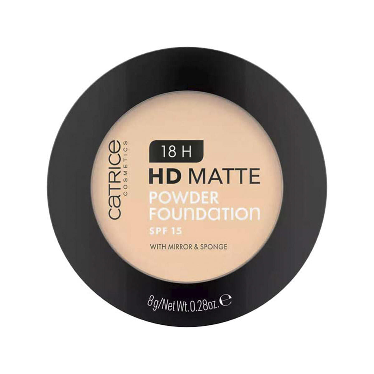 CATRICE HD MATTE fondotinta in polvere SPF15 #015N 8 gr