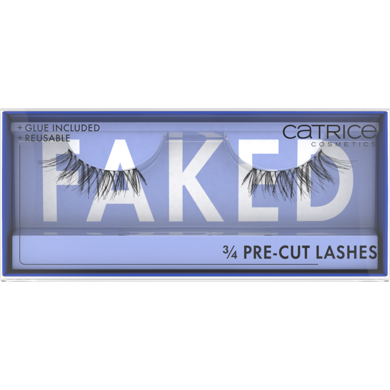 CATRICE FAKED 3/4 ciglia artificiali pre-tagliate 1 pz