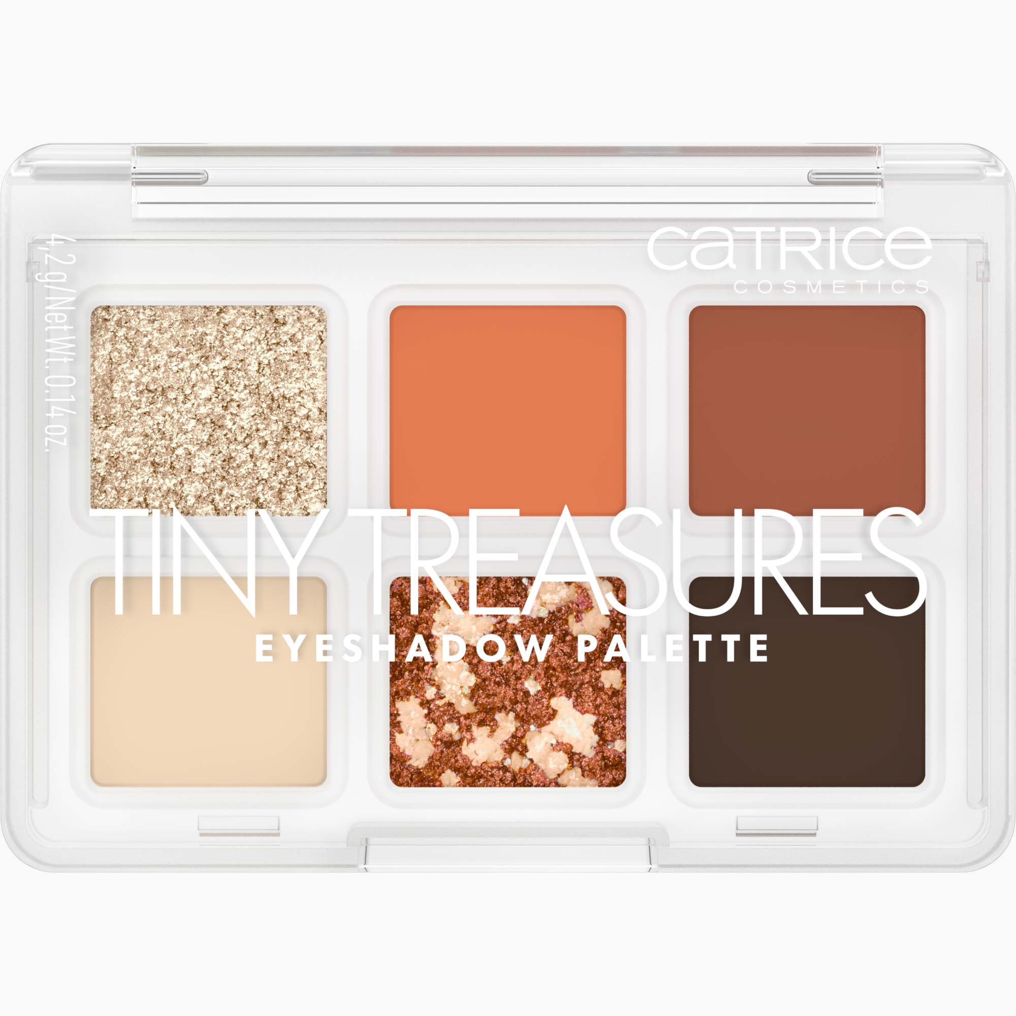Palette de fards à paupières CATRICE TINY TREASURES #030-Heat It Up 4,20 g