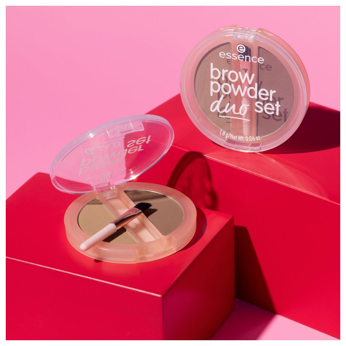ESSENCE BROW POWDER duo per sopracciglia in polvere #01 1,8 gr