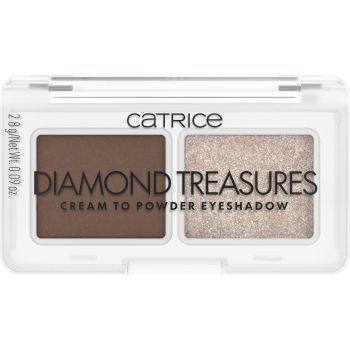 CATRICE DIAMOND TREASURES Ombretto da Crema a Polvere #010-Hazel Spark 2,8g