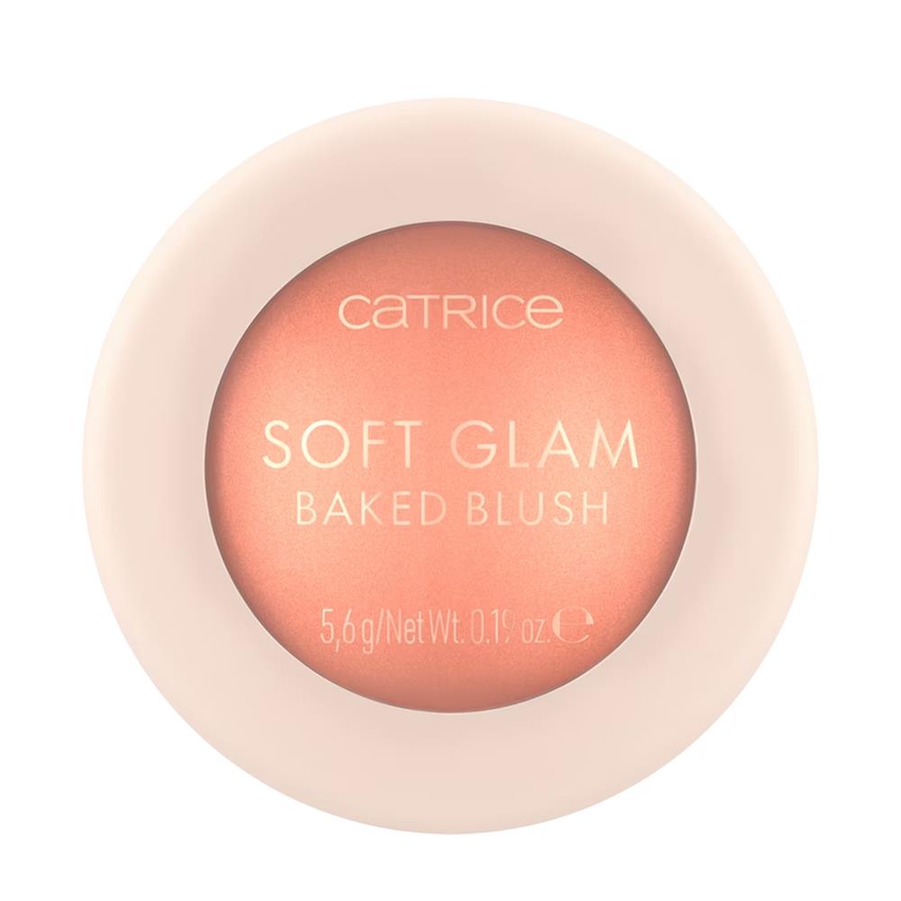 CATRICE SOFT GLAM baked blush #020-Peachy Breeze 5.6 gr
