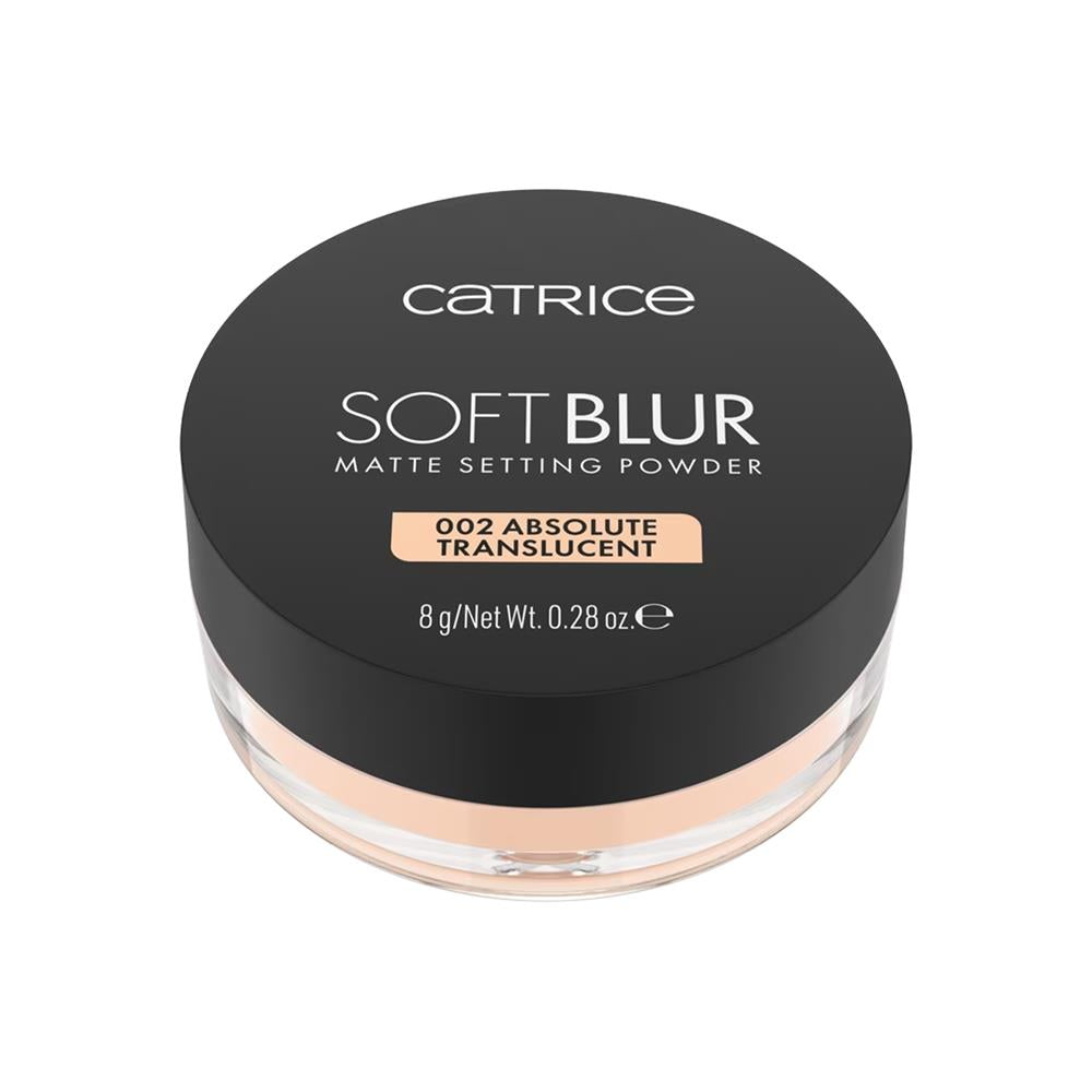 CATRICE CIPRIA FISSANTE EFFETTO SFUMATO SOFT BLUR #002-Absolute Translucent 8 gr