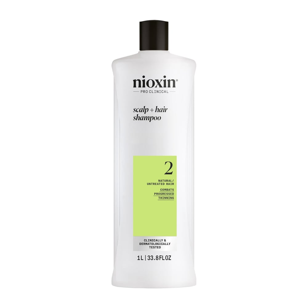 NIOXIN SYSTEM 2 - Shampoo - Natural Hair with Advanced Weakening 1000 ml