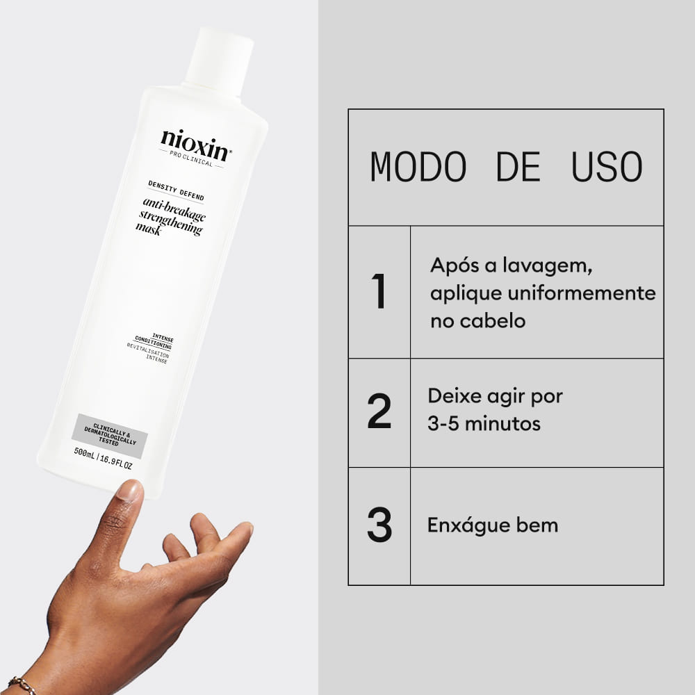 NIOXIN DENSITY DEFEND - Anti-Breakage and Strengthening Mask 500 ml