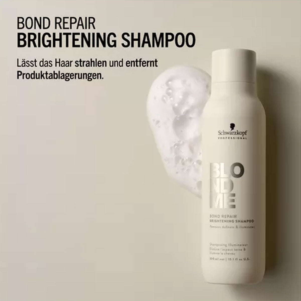 SCHWARZKOPF BLONDME BOND REPAIR Shampoo Illuminateur 300 ml