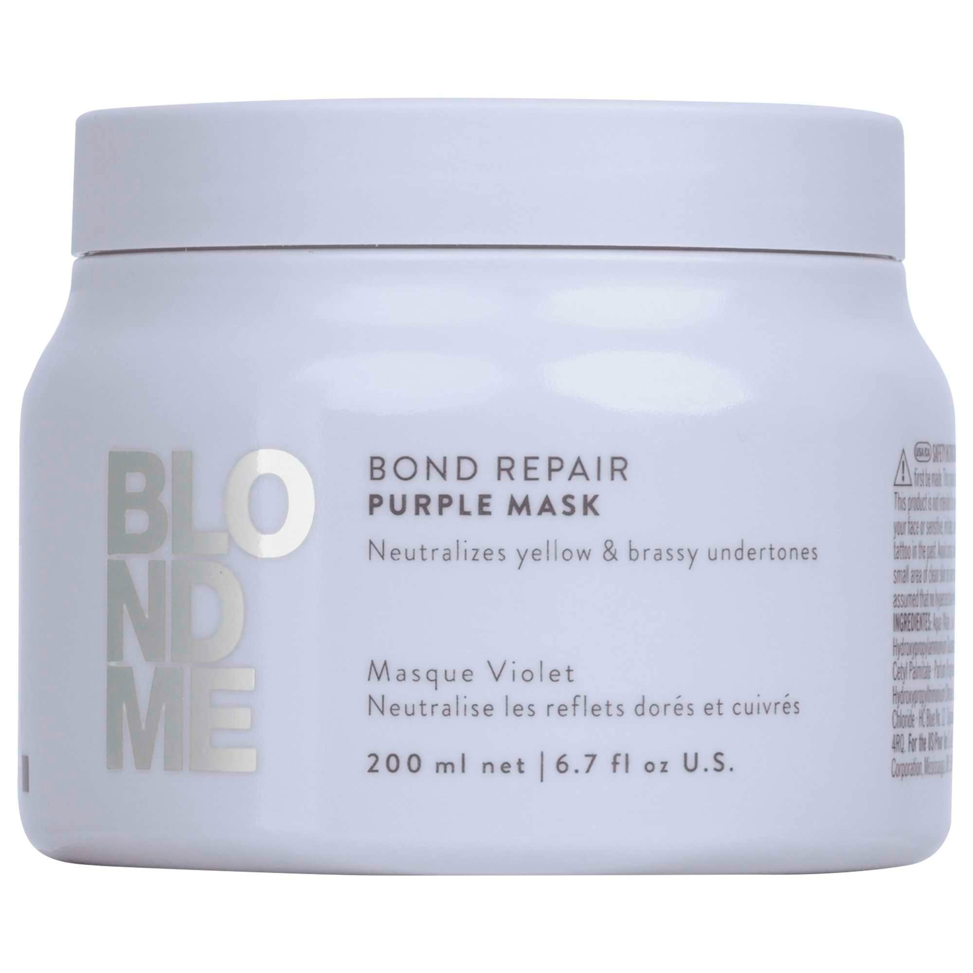 SCHWARZKOPF BLONDME BOND REPAIR trattamento viola 200 ml