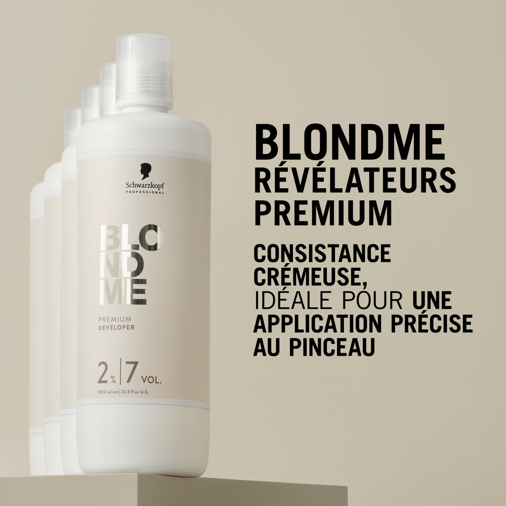 SCHWARZKOPF BLONDME lozione rivelatore premium 2% 7 vol. 1000 ml