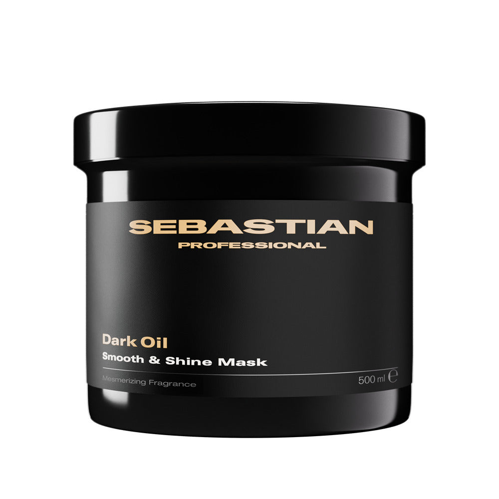 SEBASTIAN PROFESSIONALS DARK OIL Masque capillaire nourrissant léger professionnel pour des cheveux soyeux et brillants 500 ml
