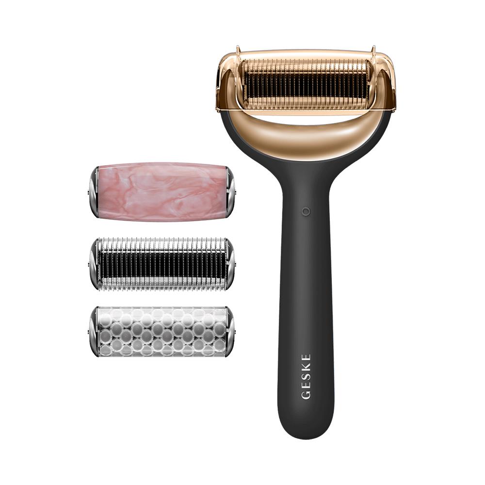 Rullo viso e corpo con microneedle GESKE SMART APP GUIDED 9 in 1 #black 4 u