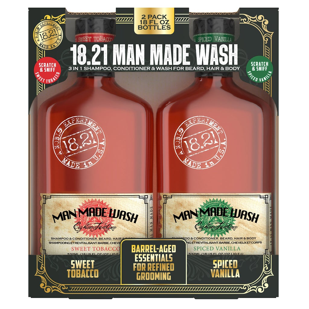 18.21 MAN MADE MAN MADE WASH 3 in 1 shampoo gel noble oud 100 ml