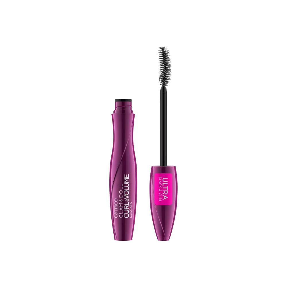 CATRICE GLAM&DOLL curl & volume mascara #010-ultra black