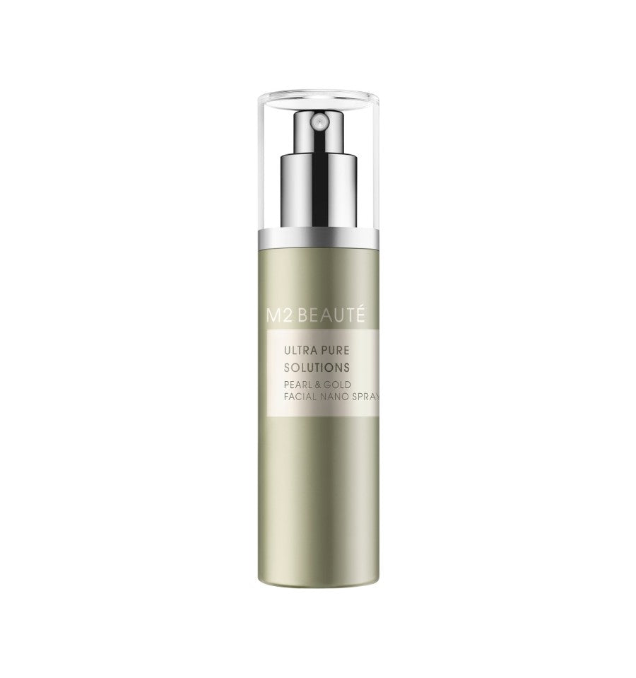 M2 BEAUTÉ ULTRA PURE SOLUTIONS spray viso nano perle & oro 75 ml