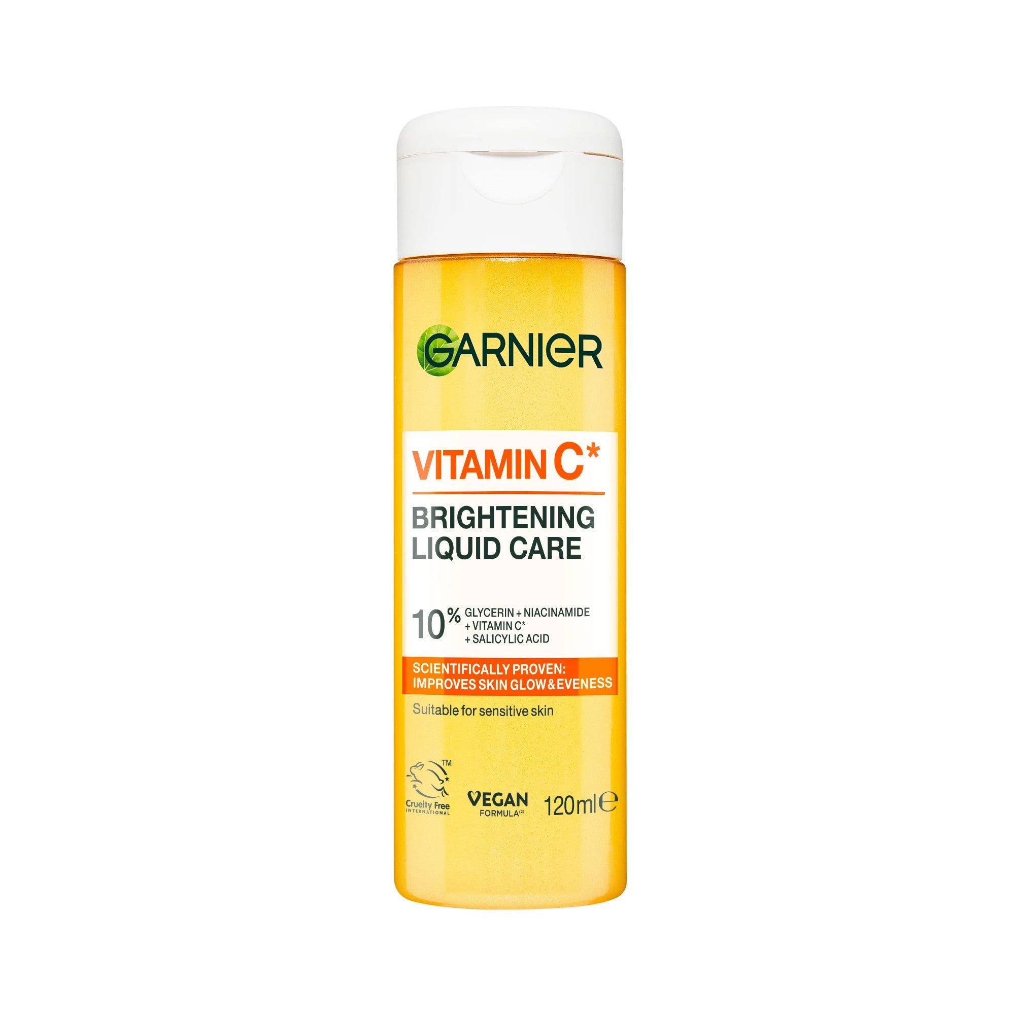 GARNIER Vitamina C liquido illuminante per una pelle radiosa e uniforme 120 ml
