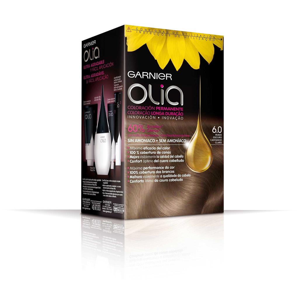 GARNIER OLIA colorazione permanente senza ammoniaca #6.0-biondo scuro 1 pz